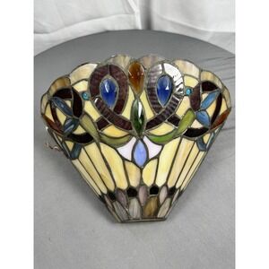 Tiffany‎ Style Mission Design Stained Glass Indoor 1-Light Wall Sconce